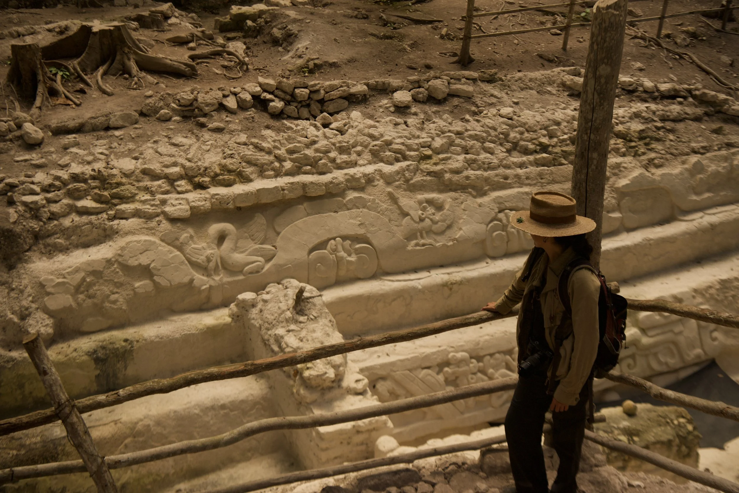 El Mirador temple in the jungle